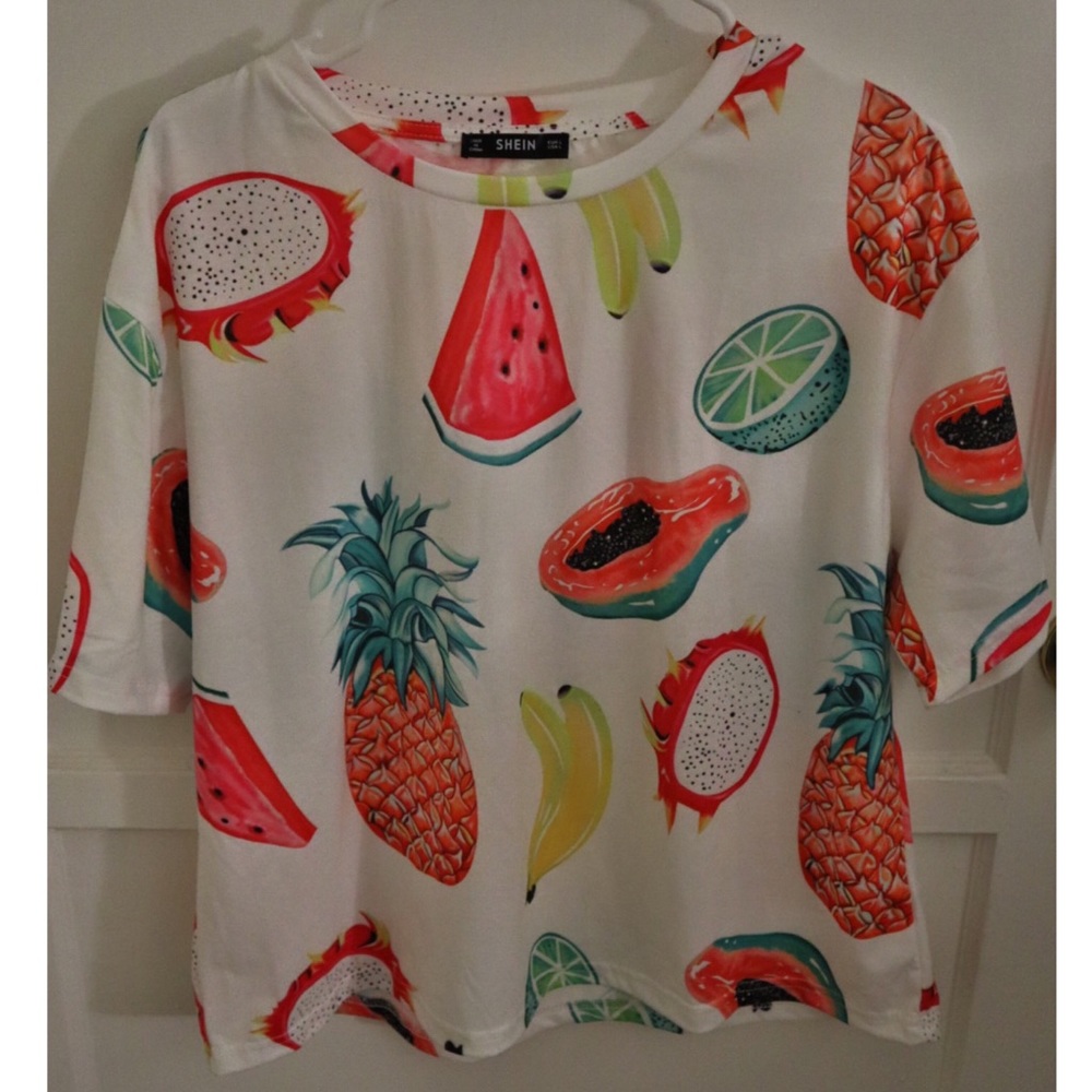 Fruit Print Tee